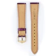 Kép 3/3 - Hirsch lila gyík bőr óraszíj  18mm - London L - 04266087-1-18