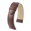 Kép 1/3 - Hirsch barna borjú bőr óraszíj  30mm - Highland L NQR - 04302010-2-30