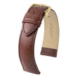 Kép 1/3 - Hirsch barna borjú bőr óraszíj  12mm - Highland M NQR - 04302110-1-12