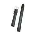 Kép 2/3 - Hirsch fekete borjú bőr óraszíj  12mm - Highland M NQR - 04302150-2-12
