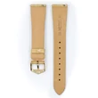 Kép 3/3 - Hirsch bézs strucc bőr óraszíj  19mm - Massai Ostrich L - 04362091-1-19