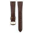 Kép 2/3 - Hirsch barna gyík bőr óraszíj  17mm - London L - 04366010-1-17