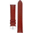 Kép 2/3 - Hirsch piros borjú bőr óraszíj  20mm - Jumper L NQR - 04402020-2-20