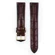 Kép 2/3 - Hirsch barna aligátor bőr óraszíj  24mm - Earl L - 04707019-2-24