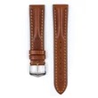 Kép 2/3 - Hirsch aranybarna borjú bőr óraszíj  20mm - Lucca L - 04902070-2-20