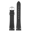 Kép 3/3 - Hirsch fekete borjú bőr óraszíj  19mm - Bagnore L - 05502050-2-19