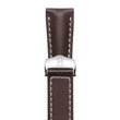 Kép 2/3 - Hirsch barna borjú bőr óraszíj  20mm - Navigator - no buckle - 07002410-0-2016