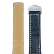 Kép 3/3 - Hirsch kék aligátor bőr óraszíj  20mm - Navigator - no buckle - 07007489-0-2016