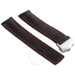 Kép 2/3 - Hirsch fekete aligátor bőr óraszíj  19mm - Speed Plus - no buckle - 07507458-0-1918
