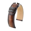 Kép 1/3 - Hirsch aranybarna aligátor bőr óraszíj  22mm - Tritone Alligator Vintage L - 08607015-2-22
