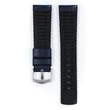 Kép 3/3 - Hirsch kék borjú bőr/ kaucsuk óraszíj  18mm - Tiger L - 0915075080-2-18