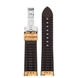 Kép 3/3 - Hirsch bézs vegán bőr/ kaucsuk óraszíj  20mm - Birch M - 0921045190-2-20