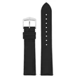 Kép 2/3 - Hirsch fekete vegán bőr/ kaucsuk óraszíj  18mm - Arne L - 0925090050-2-18