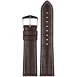 Kép 2/3 - Hirsch barna borjú bőr/ kaucsuk óraszíj  20mm - George L - 0925128010-2-20