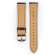 Kép 3/3 - Hirsch barna aligátor bőr óraszíj  16mm - Genuine Alligator M - 10200719-1-16