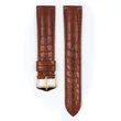 Kép 2/3 - Hirsch aranybarna aligátor bőr óraszíj  19mm - Genuine Alligator L - 10220779-1-19