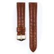Kép 2/3 - Hirsch aranybarna aligátor bőr óraszíj  18mm - Genuine Alligator L - 10220779-2-18