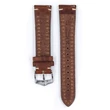 Kép 3/3 - Hirsch barna borjú bőr óraszíj  18mm - Liberty L - 10900210-2-18