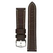 Kép 2/3 - Hirsch barna borjú bőr óraszíj  20mm - Knight L NQR - 10902810-2-20