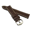 Kép 3/3 - Hirsch barna borjú bőr óraszíj  20mm - Knight L NQR - 10902810-2-20