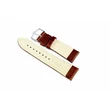 Kép 3/3 - Hirsch barna bivaly bőr óraszíj  18mm - Buffalo M NQR - 11350215-2-18