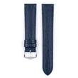Kép 2/3 - Hirsch kék borjú bőr óraszíj  10mm - Rainbow M NQR - 12302680-2-10