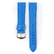 Kép 2/3 - Hirsch királykék borjú bőr óraszíj  14mm - Rainbow M - 12302685-1-14
