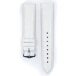 Kép 2/3 - Hirsch fehér borjú bőr óraszíj  16mm - Crocograin M - 12302800-2-16