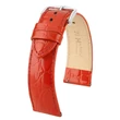 Kép 1/3 - Hirsch piros borjú bőr óraszíj  20mm - Crocograin M - 12302820-2-20