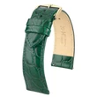 Kép 1/3 - Hirsch zöld borjú bőr óraszíj  12mm - Crocograin M - 12302840-1-12