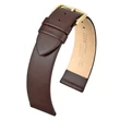 Kép 1/3 - Hirsch barna borjú bőr óraszíj  6mm - Diamond Calf M NQR - 14100210OE-1-06