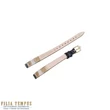 Kép 3/3 - Hirsch fekete borjú bőr óraszíj  6mm - Diamond Calf M NQR - 14100250OE-1-06