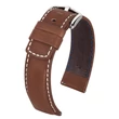 Kép 1/3 - Hirsch barna borjú bőr óraszíj  18mm - Mariner L - 14502110-2-18