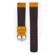 Kép 3/3 - Hirsch aranybarna borjú bőr óraszíj  18mm - Mariner L - 14502170-2-18