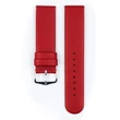 Kép 2/3 - Hirsch piros borjú bőr óraszíj  18mm - Scandic M - 17852020-2-18