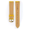 Kép 3/3 - Hirsch sárga kajmán bőr óraszíj  12mm - Genuine Croco M - 18900872-1-12