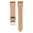 Kép 3/3 - Hirsch aranybarna kajmán bőr óraszíj  18mm - Genuine Croco L - 18920870-1-18