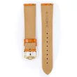 Kép 3/3 - Hirsch narancsságra kajmán bőr óraszíj  18mm - Genuine Croco L - 18920876-1-18