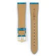 Kép 3/3 - Hirsch türkiz kajmán bőr óraszíj  18mm - Genuine Croco L - 18920883-1-18