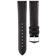 Kép 2/3 - Hirsch fekete kaucsuk óraszíj  18mm - Hevea L - 40458850-2-18
