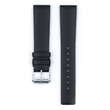 Kép 2/3 - Hirsch fekete kaucsuk óraszíj  18mm - Pure L - 40538850-2-18