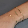 Kép 2/4 - Jackie Gold mini arany gömbök karkötő - JKB20.084
