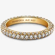 Kép 2/5 - Pandora arany pavé egysoros gyűrű - 162627C01-50