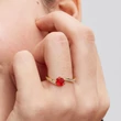 Kép 5/5 - Pandora Disney Szépség és a Szörnyeteg bűvös rózsa gyűrű - 163984C01-50