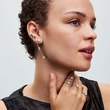 Kép 4/4 - Pandora 7 mm-es édesvízi gyöngy fülbevaló - 293169C01