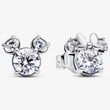 Kép 1/3 - Pandora szikrázó Disney Mickey & Minnie fülbevaló - 293219C01