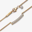 Kép 3/5 - Pandora arany pavé egysoros nyaklánc - 362635C01-45