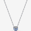 Pandora kék árvácska medálos nyaklánc - 390770C01-50 - Pandora nyakláncok