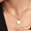 Kép 4/5 - Pandora ezüst gravírozható szív alakú medál - 398914C00