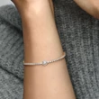 Kép 3/4 - Pandora sárga arany csillogó glória tenisz karlánc - 569416C01-16
